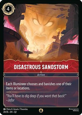 (019/35) Disastrous Sandstorm - Illumineer's Quest: Palace Heist Normal
