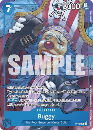 (P-084) Buggy (Promo Reprint) - Starter Deck 25: BLUE Buggy Normal