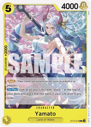 (ST13-016) Yamato (Reprint) - Starter Deck 28: GREEN/YELLOW Yamato Normal