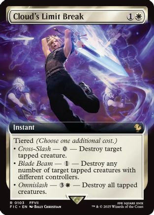 Cloud's Limit Break (FIC-103) - Commander: FINAL FANTASY Foil