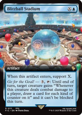 Blitzball Stadium (Extended Art) (FIC-111) - Commander: FINAL FANTASY Foil