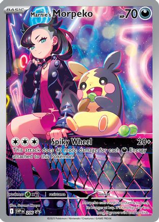 Marnie’s Morpeko (206) - SV Scarlet & Violet Promo Cards Holofoil - Holo Rare