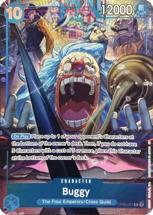 (OP09-051) Buggy (051) (English Version 2nd Anniversary Set) - One Piece Promotion Cards Foil