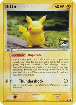 Ditto 039/113 - Miscellaneous Cards & Products Normal - Uncommon