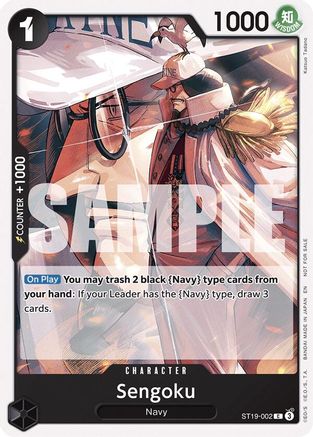 (ST19-002) Sengoku (Tournament Pack 2025 Vol. 3) - One Piece Promotion Cards Normal