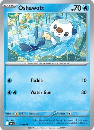 Oshawott (21/086) - SV White Flare - Common