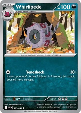 Whirlipede (55/086) - SV Black Bolt - Common