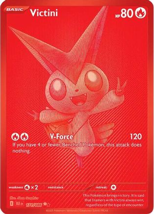 Victini (171/086) - SV Black Bolt Holofoil - Black White Rare