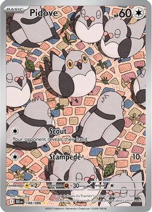 Pidove (148/086) - SV Black Bolt Holofoil - Illustration Rare