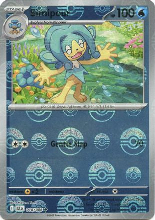 Simipour (Poke Ball Pattern) (18/086) - SV Black Bolt Holofoil - Uncommon