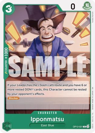 (OP12-021) Ipponmatsu - Legacy of the Master Normal