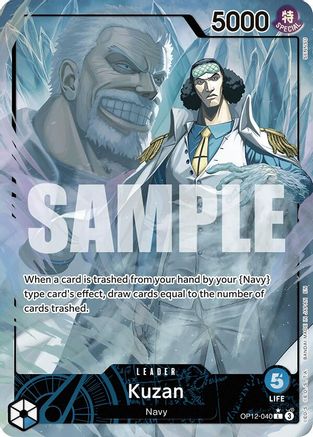 (OP12-040) Kuzan (040) (Alternate Art) - Legacy of the Master Foil
