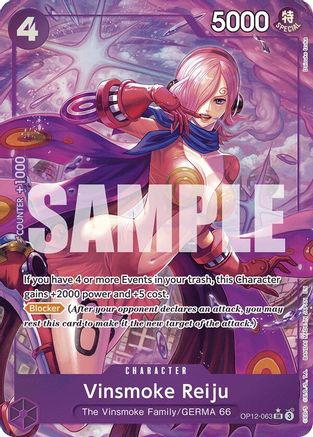 (OP12-063) Vinsmoke Reiju (Alternate Art) - Legacy of the Master Foil