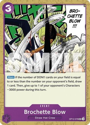 (OP12-078) Brochette Blow - Legacy of the Master Normal