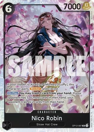 (OP12-087) Nico Robin - Legacy of the Master Foil