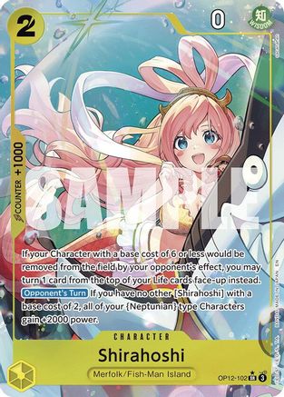 (OP12-102) Shirahoshi (Alternate Art) - Legacy of the Master Foil