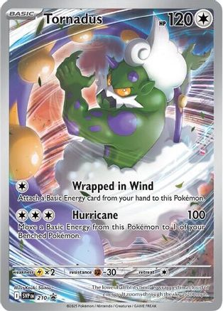 Tornadus (210/null) - SV Scarlet & Violet Promo Cards Holofoil - Promo