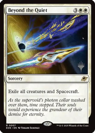 Beyond the Quiet (PPEOE-007) - Promo Pack: Edge of Eternities Foil