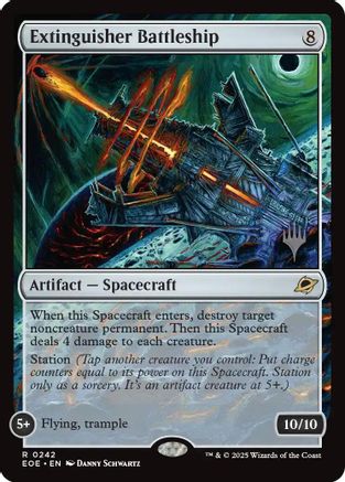 Extinguisher Battleship (PPEOE-242) - Promo Pack: Edge of Eternities