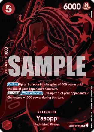 (OP09-013) Yasopp (SP) - Legacy of the Master Foil