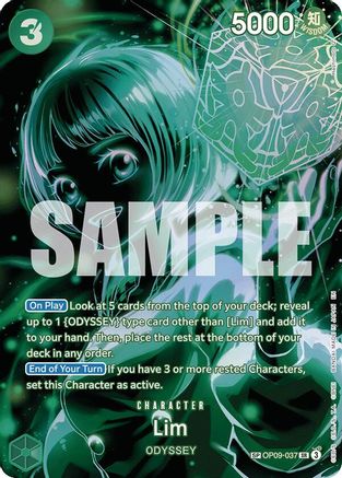 (OP09-037) Lim (SP) - Legacy of the Master Foil
