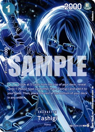 (OP06-050) Tashigi (SP) - Legacy of the Master Foil
