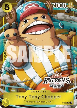 (P-089) Tony Tony.Chopper (Offline Regional Participation Pack 2025 Vol.2) - One Piece Promotion Cards Foil