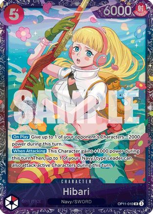 (OP11-010) Hibari (Treasure Cup August 2025) - One Piece Promotion Cards Foil