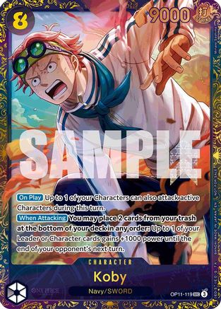 (OP11-119) Koby (Treasure Cup August 2025) - One Piece Promotion Cards Foil