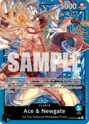(ST22-001) Ace & Newgate - Starter Deck 22: Ace & Newgate Normal