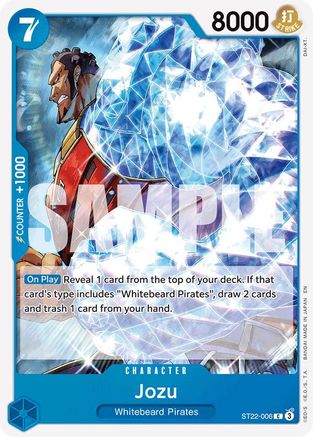 (ST22-006) Jozu - Starter Deck 22: Ace & Newgate Normal