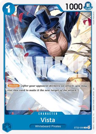 (ST22-009) Vista - Starter Deck 22: Ace & Newgate Normal