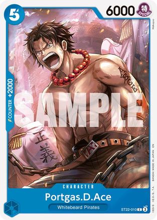 (ST22-010) Portgas.D.Ace - Starter Deck 22: Ace & Newgate Normal