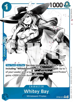 (ST22-011) Whitey Bay (Parallel) - Starter Deck 22: Ace & Newgate Foil