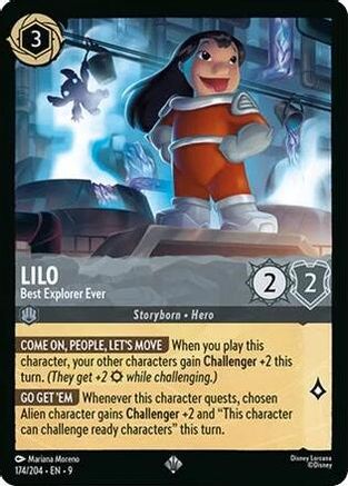 (174/204) Lilo - Best Explorer Ever - Fabled Normal