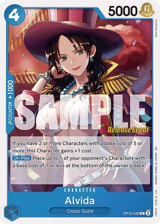 (OP12-042) Alvida - Legacy of the Master Release Event Cards Normal