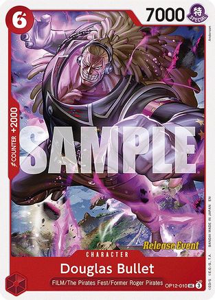 (OP12-010) Douglas Bullet - Legacy of the Master Release Event Cards Normal