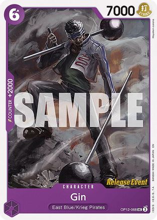 (OP12-068) Gin - Legacy of the Master Release Event Cards Normal
