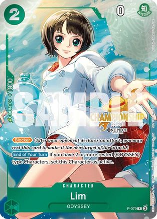 (P-079) Lim (CS 25-26 Event Pack) - One Piece Promotion Cards Foil