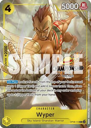 (OP08-110) Wyper (CS 25-26 Celebration Pack) - One Piece Promotion Cards Foil