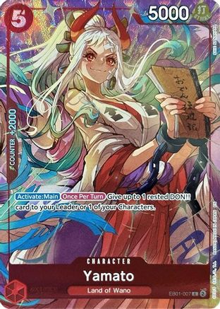 (EB01-007) Yamato (Premium Card Collection -Best Selection Vol. 4-) - One Piece Promotion Cards - Foil