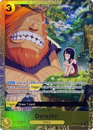 (OP09-117) Dereshi! (Premium Card Collection -Best Selection Vol. 4-) - One Piece Promotion Cards Foil
