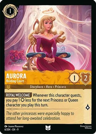 (006/204) Aurora - Holding Court - Fabled Cold Foil