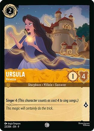 (022/204) Ursula - Vanessa - Fabled Cold Foil