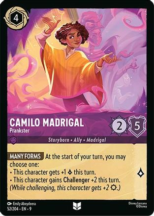 (052/204) Camilo Madrigal - Prankster - Fabled Cold Foil