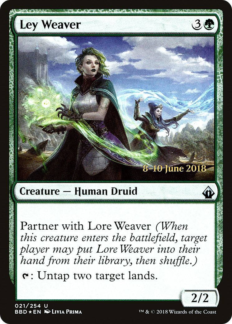 Ley Weaver (LARP-21S) - Battlebond Promos (Prerelease) Foil
