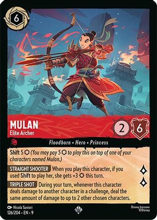 (126/204) Mulan - Elite Archer - Fabled Normal