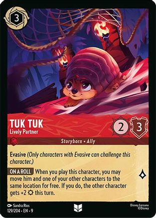 (129/204) Tuk Tuk - Lively Partner - Fabled Normal