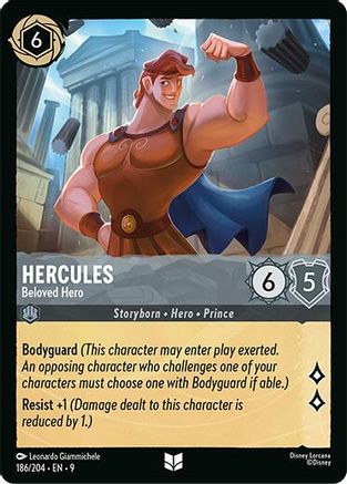 (186/204) Hercules - Beloved Hero - Fabled Normal