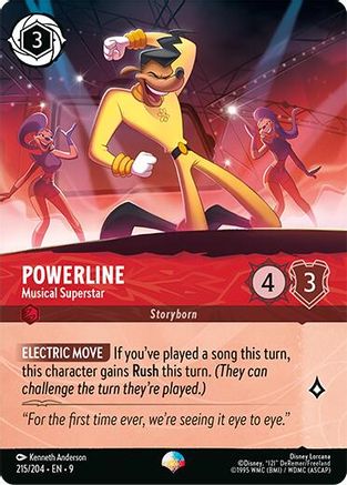 (215/204) Powerline - Musical Superstar (Epic) - Fabled Holofoil